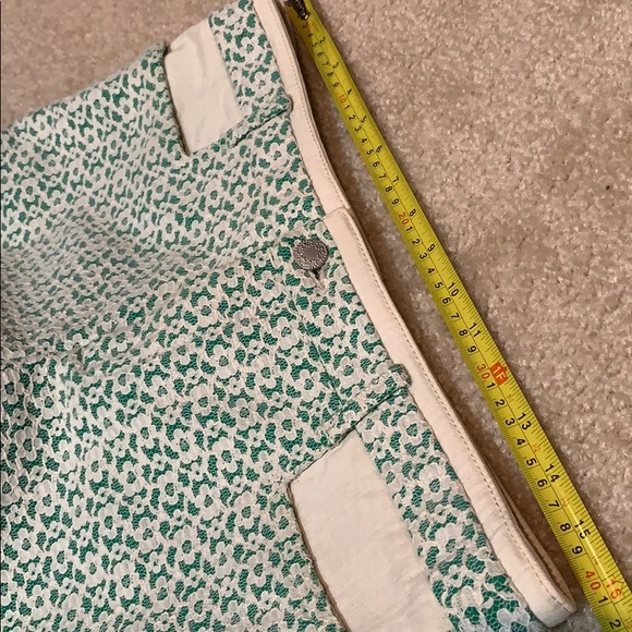 Anthropologie Cartonnier cream/Kelly lace shorts - Picture 13 of 16